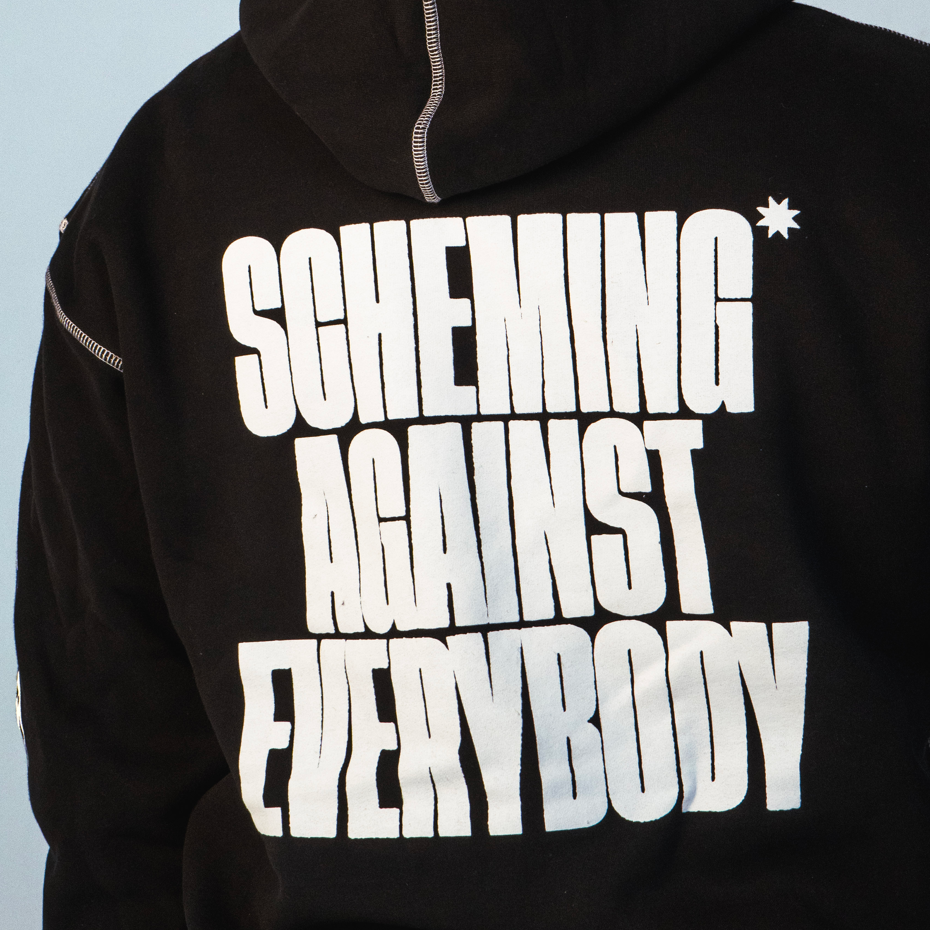 against everybody zip hoodie