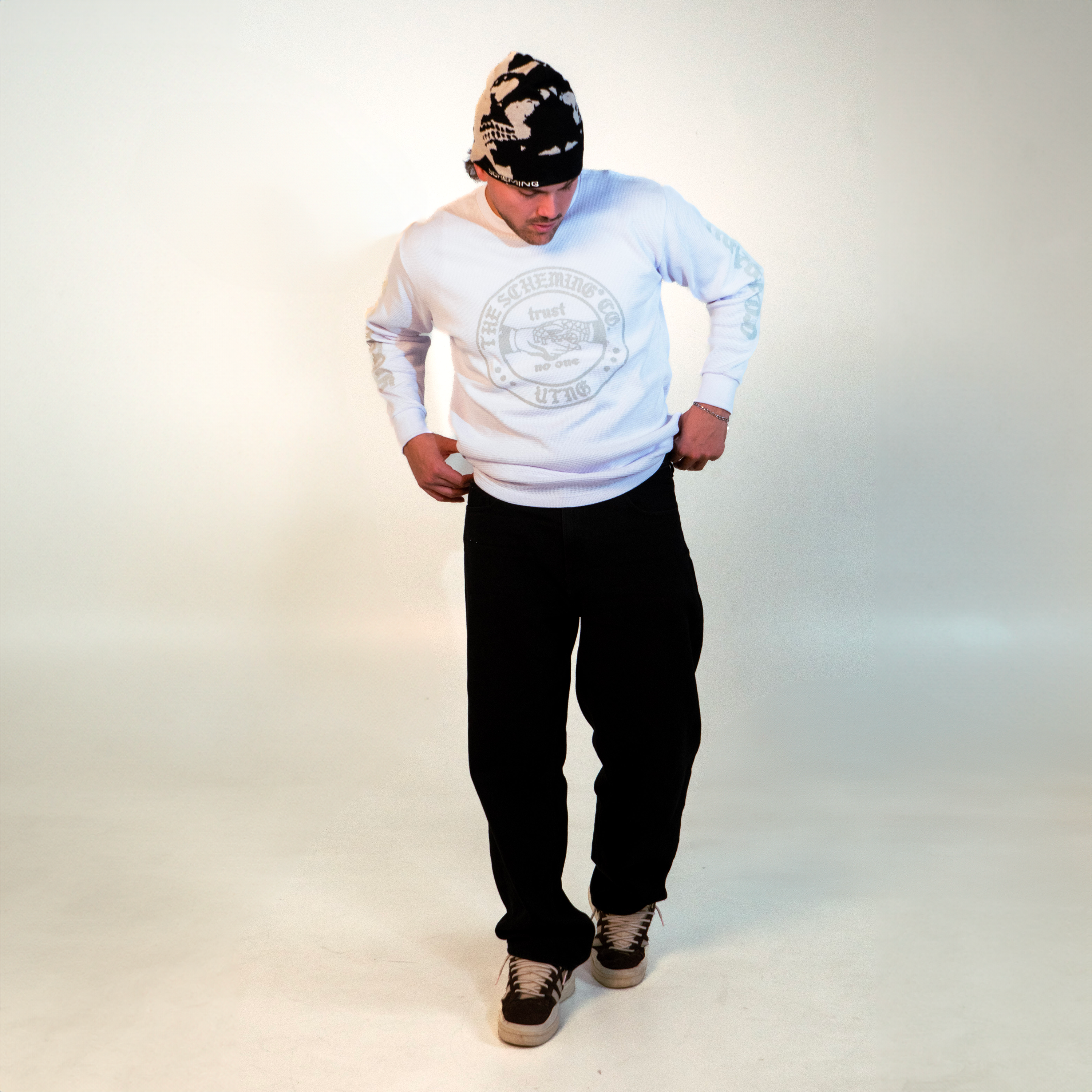 Trust no one Thermal Longsleeve Tee