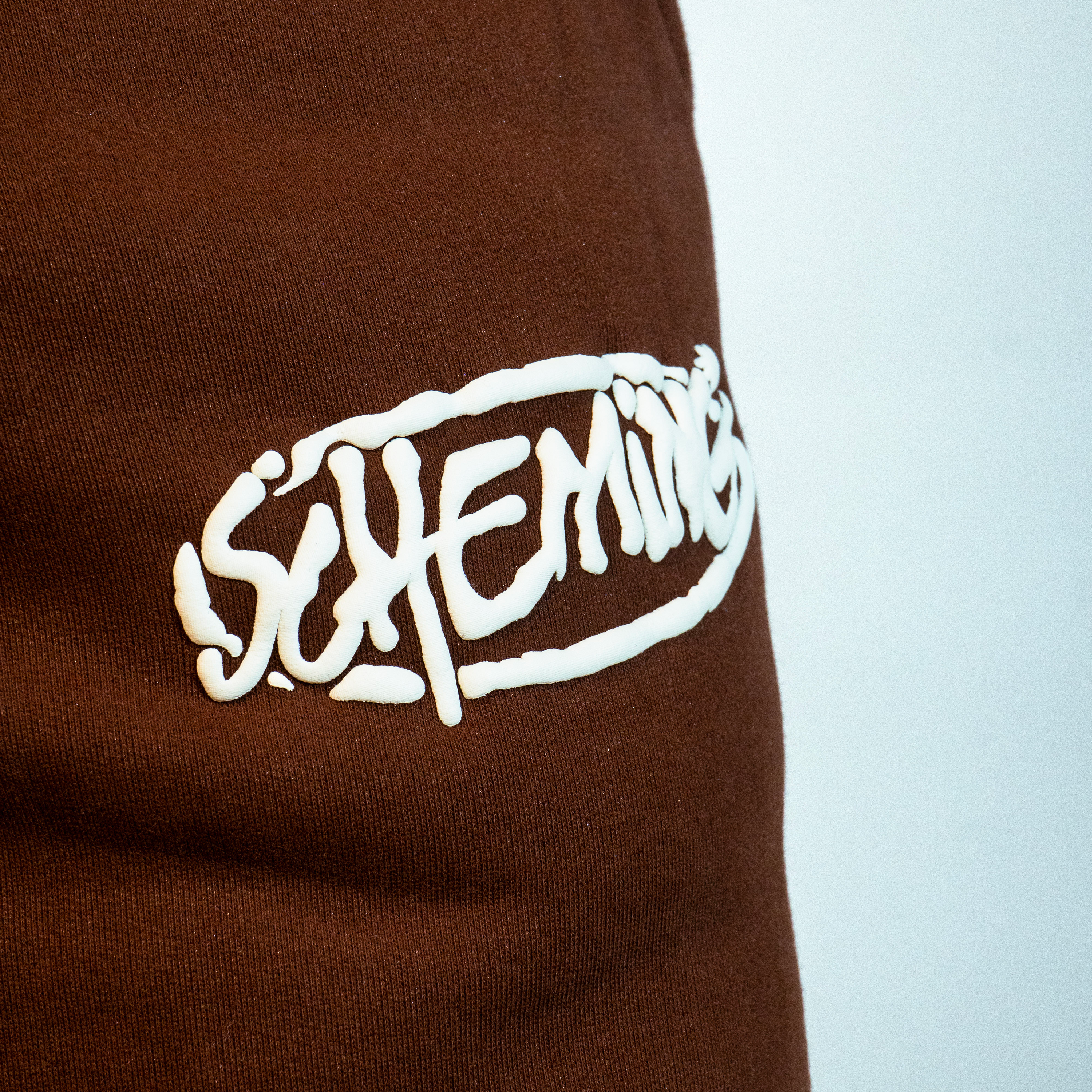 Two-tone fleece pant