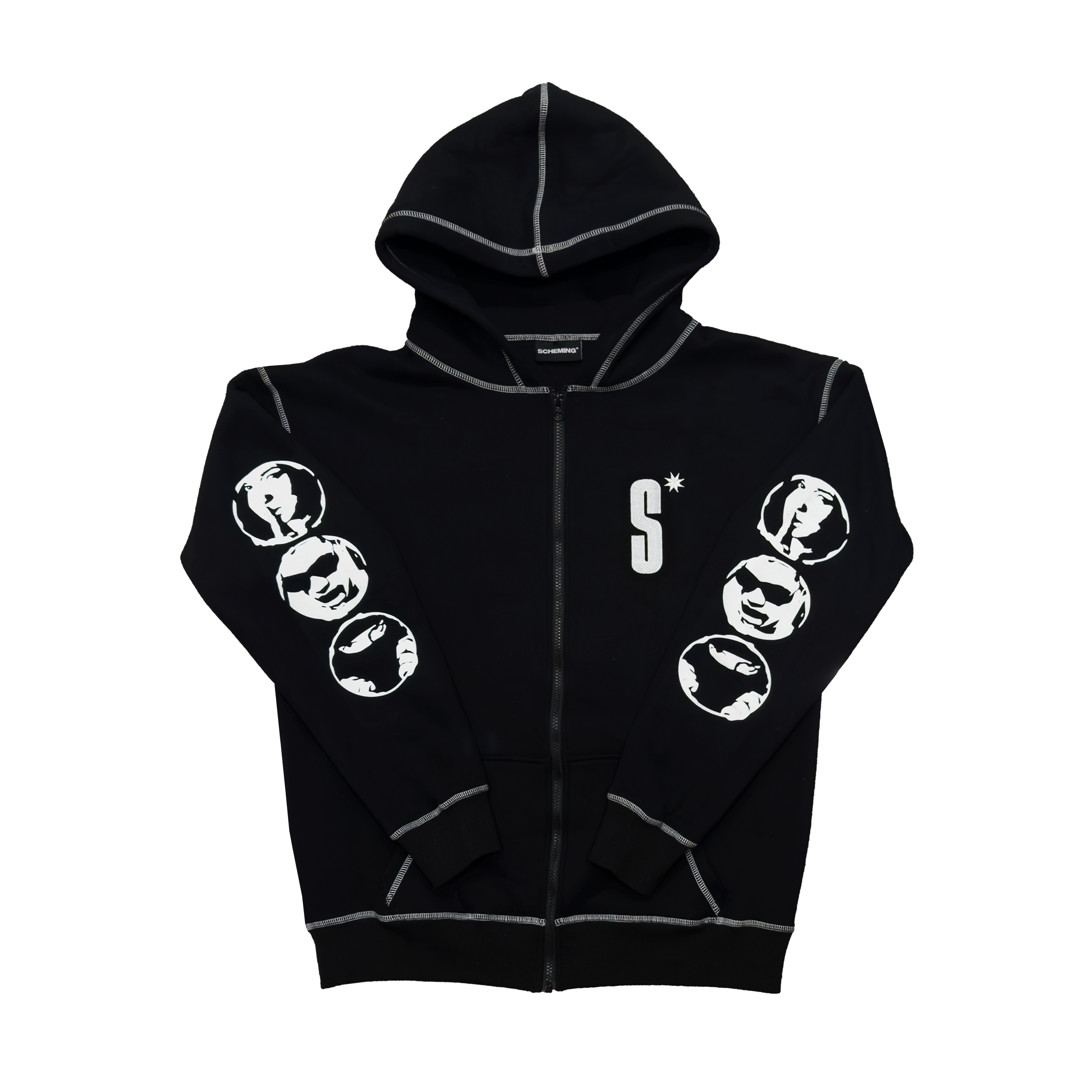 against everybody zip hoodie