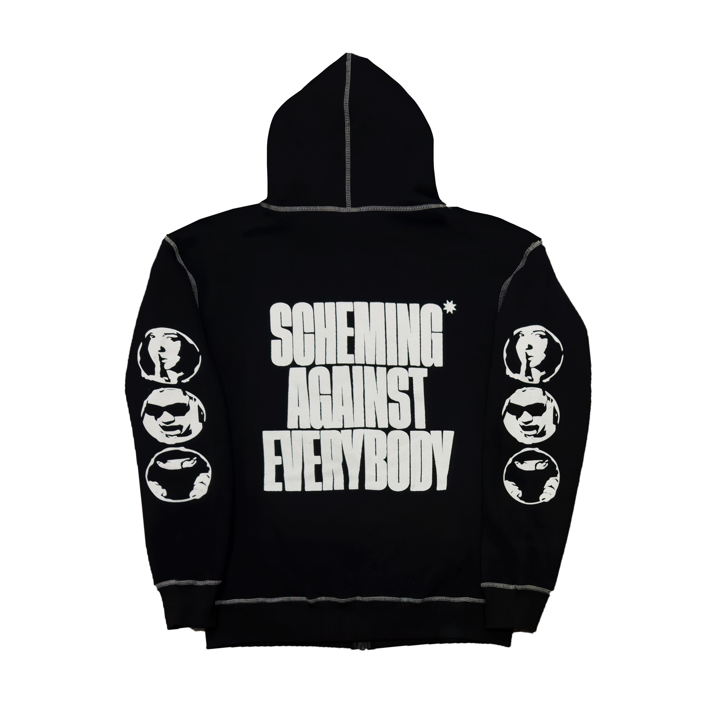 against everybody zip hoodie
