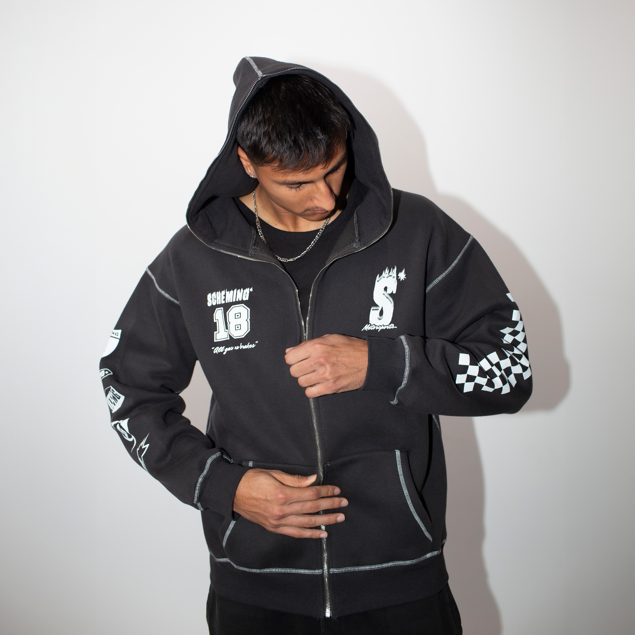 Motorsports Full-zip hoodie