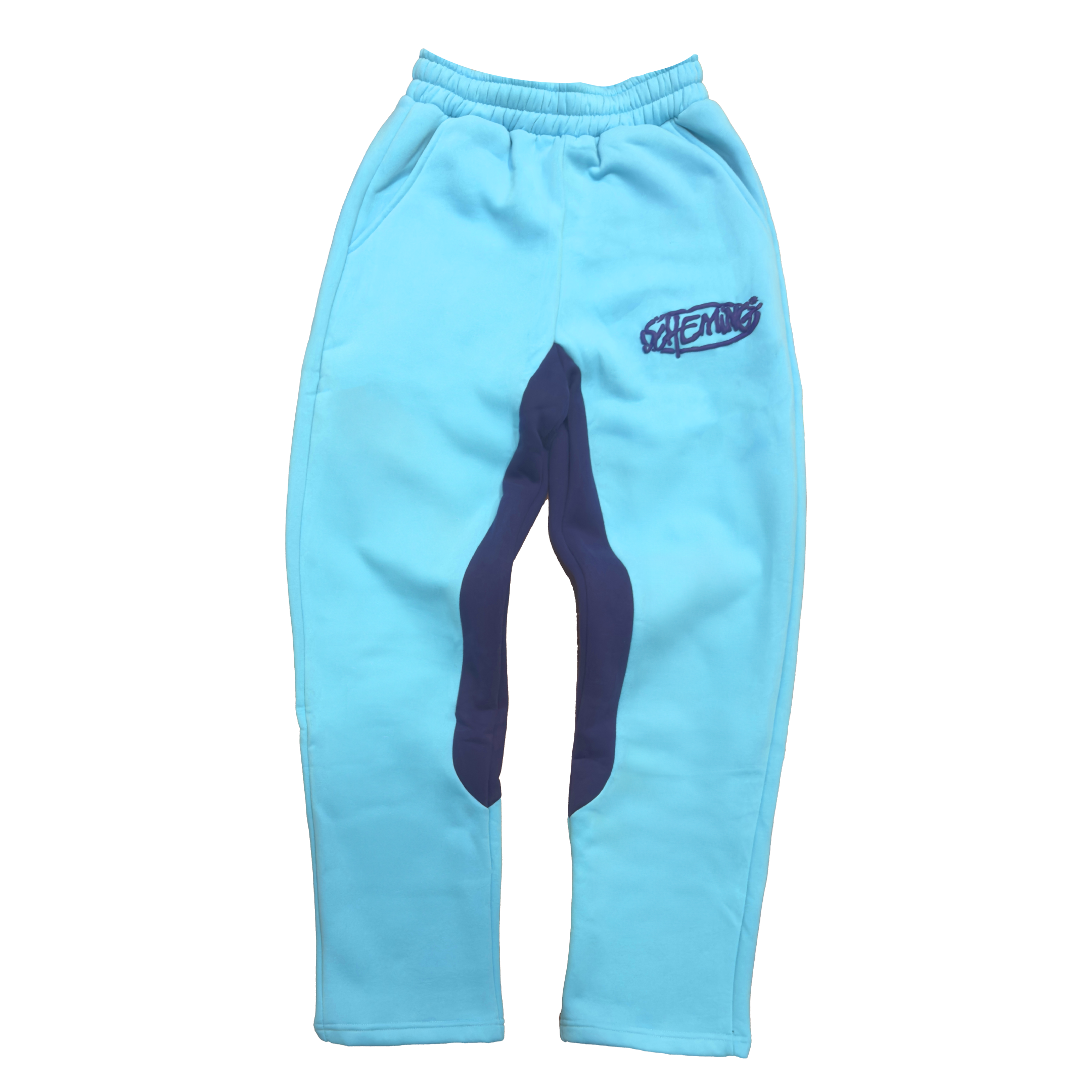 Two-tone fleece pant