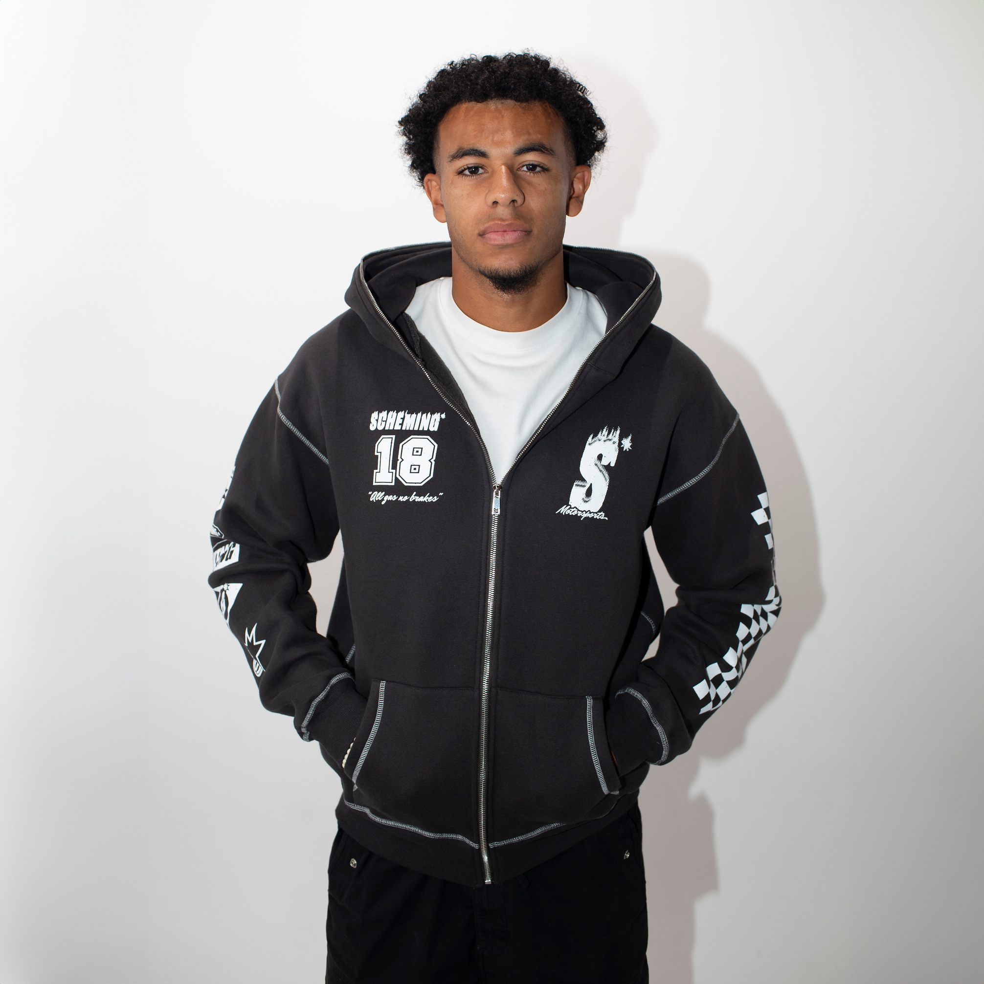 Motorsports Full-zip hoodie