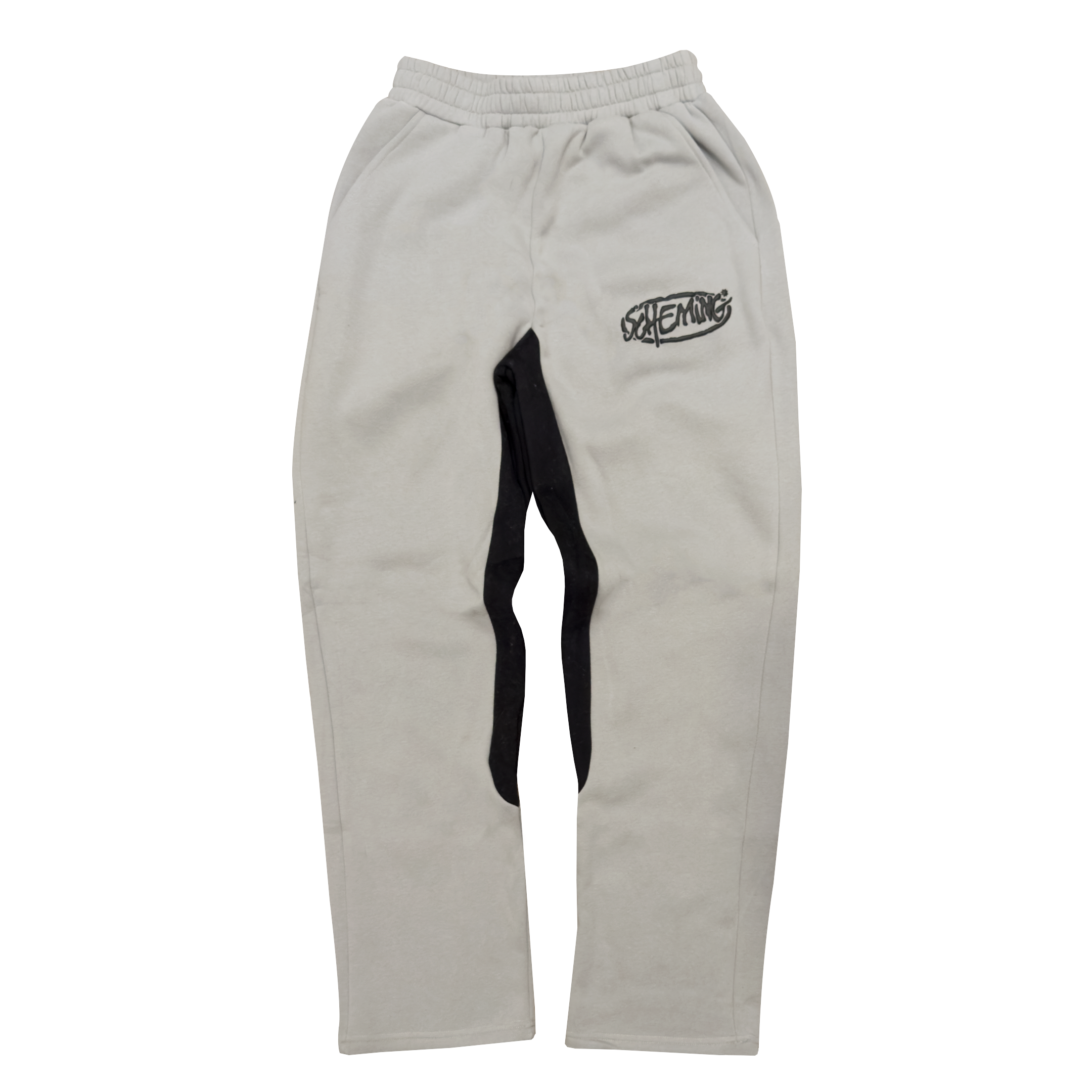 Two-tone fleece pant
