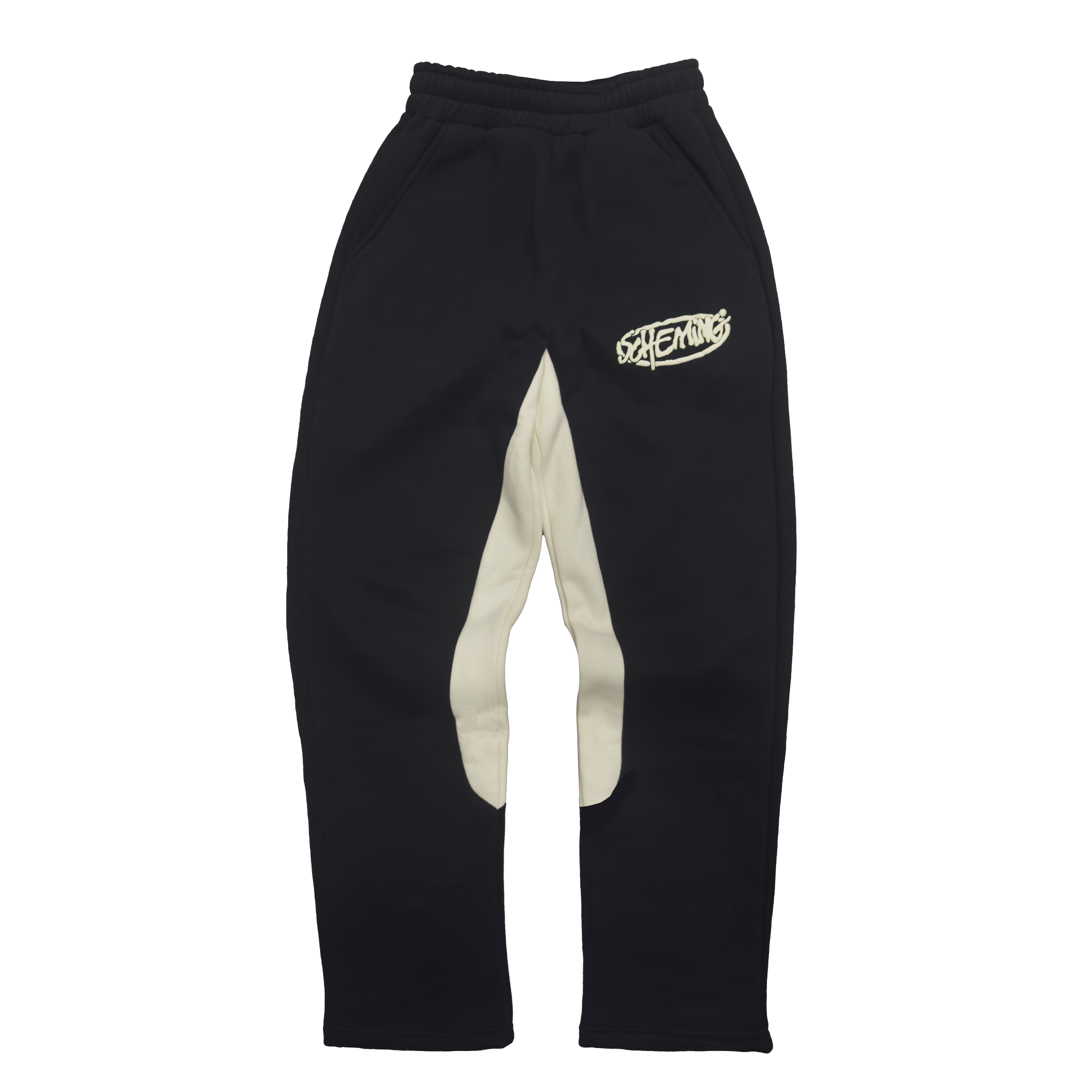 Two-tone fleece pant