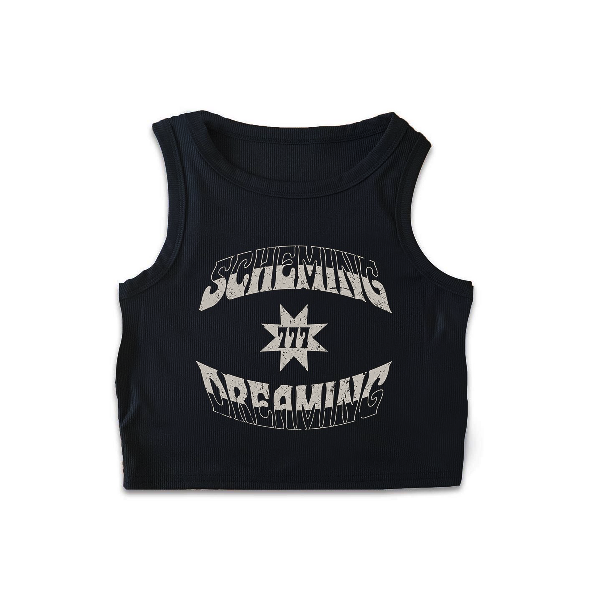 777 Cropped Tank Top - Scheming Co.