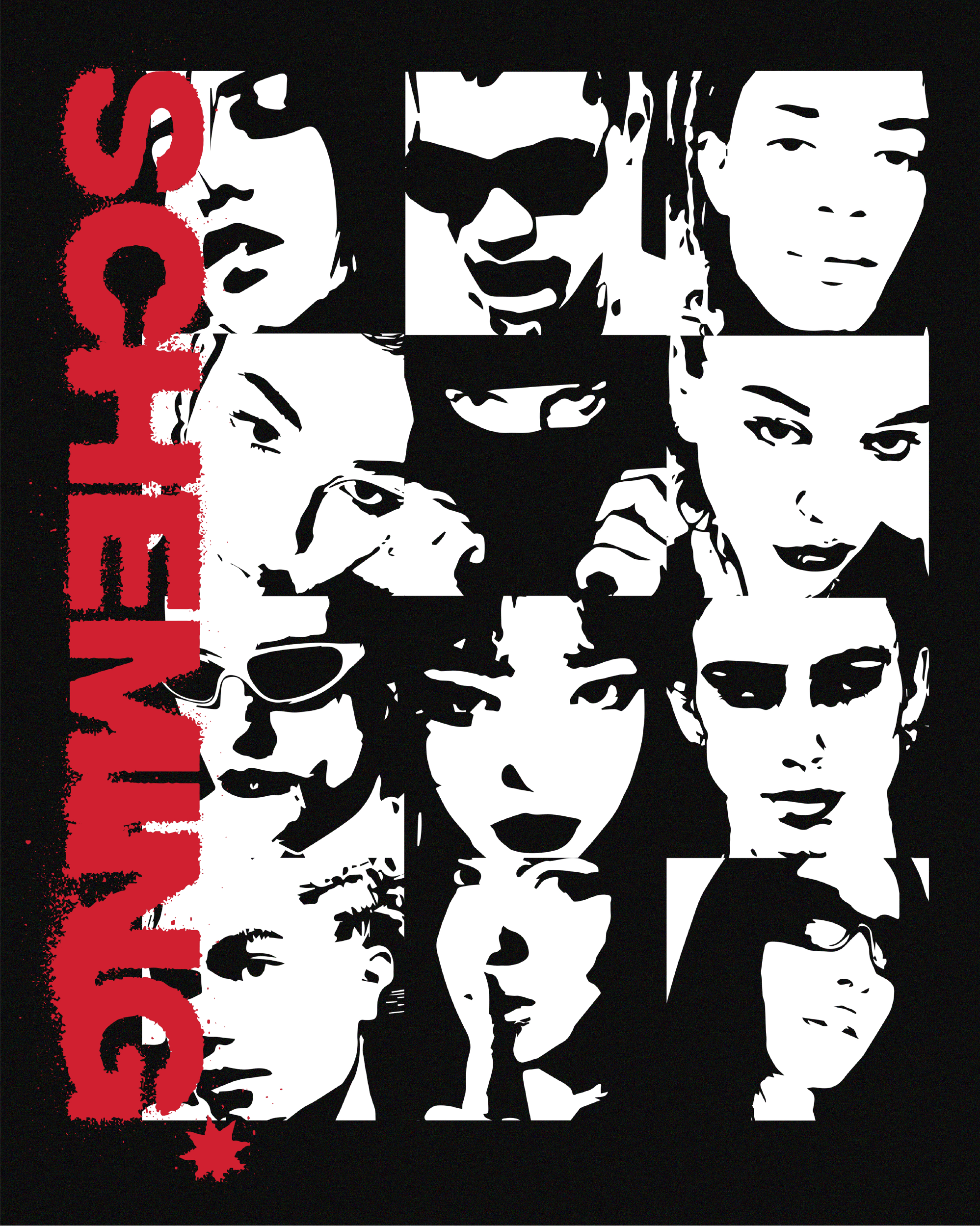 Faces Poster - Scheming Co.