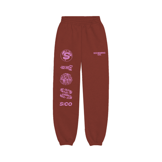 Time Flies Sweatpants - Scheming Co.