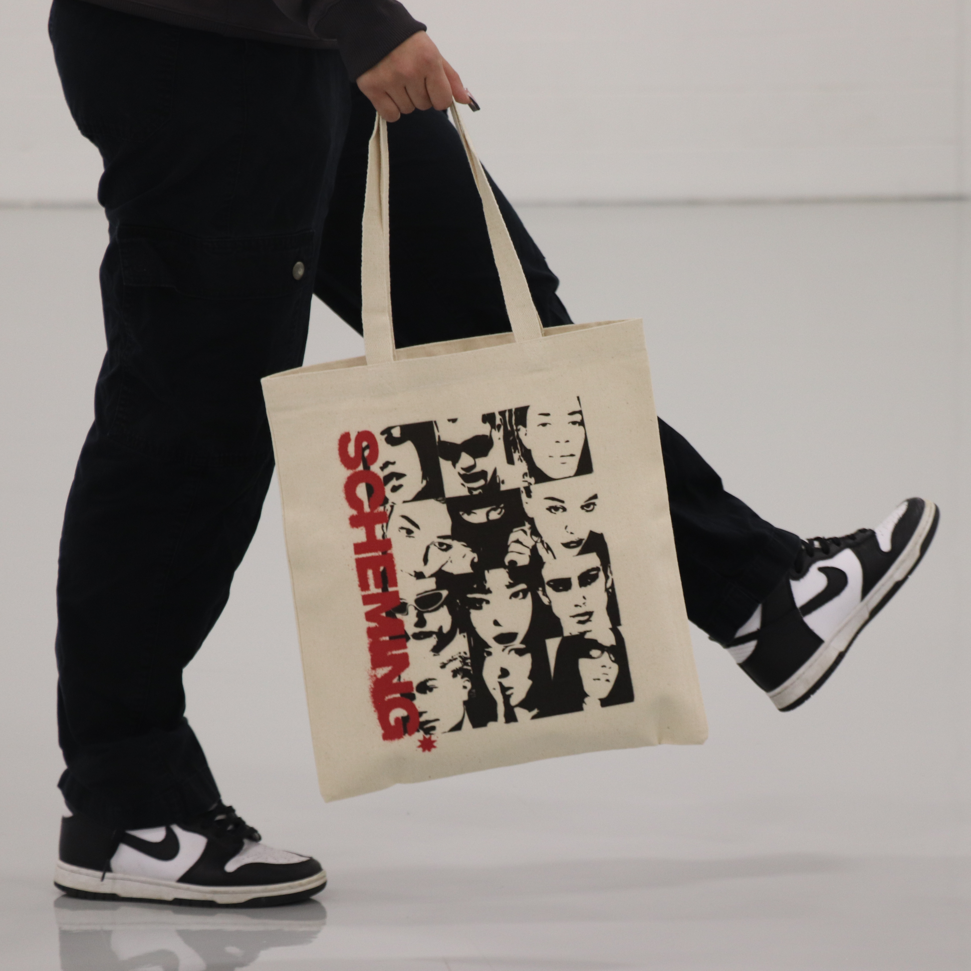 Faces Tote Bag - Scheming Co.