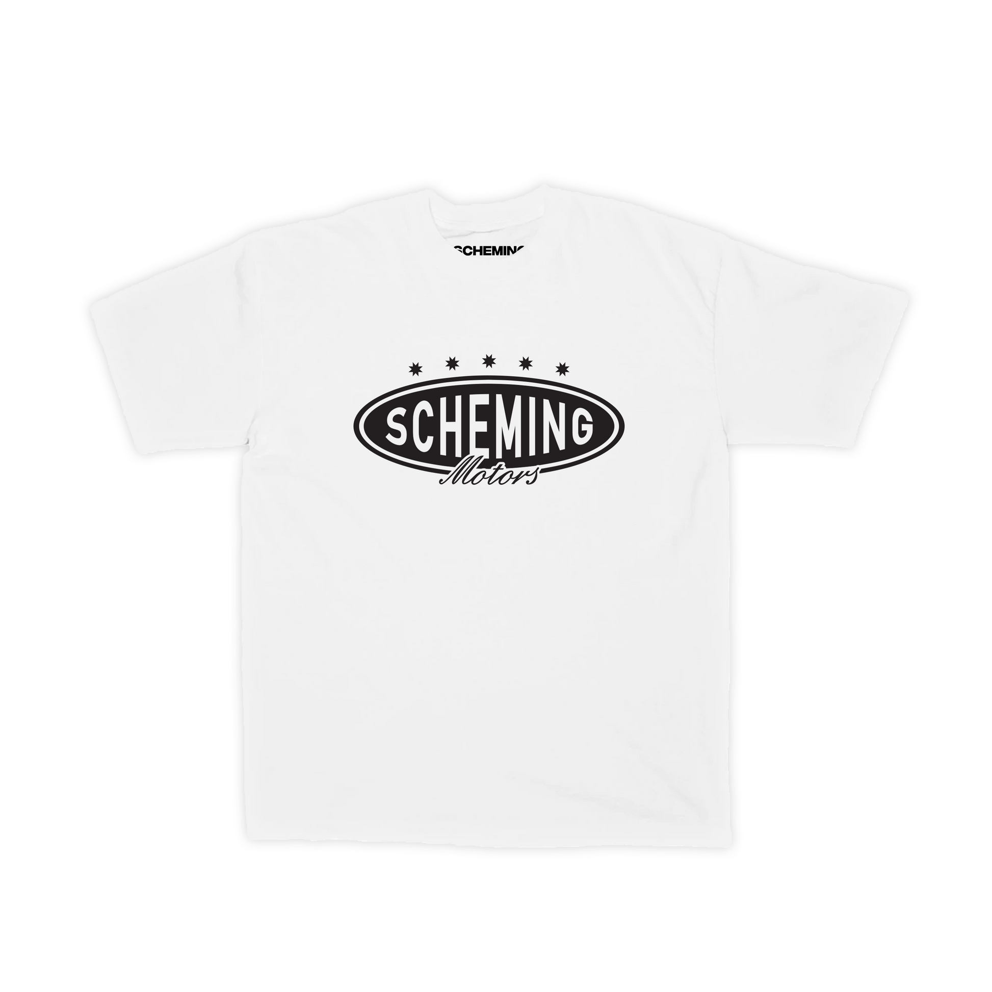 Motors Crewneck Tee - Scheming Co.