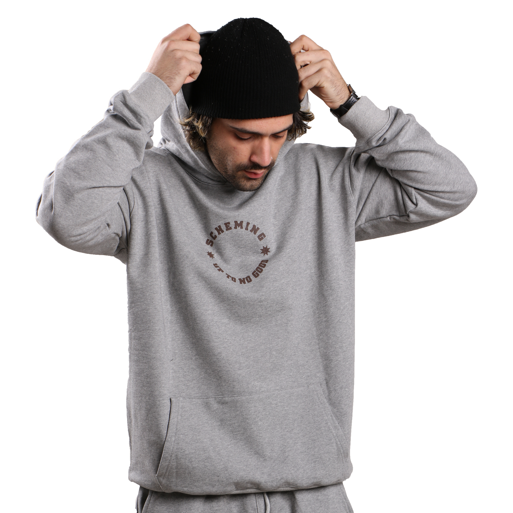Up To No Good Hoodie - Scheming Co.