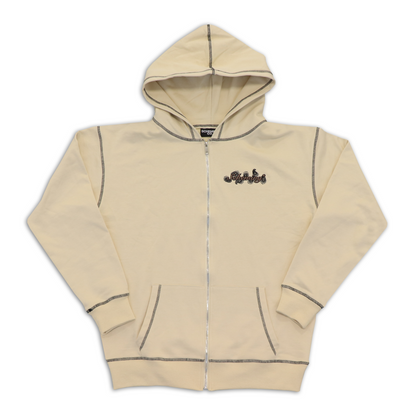 Paisley Zip Hoodie - Scheming Co.